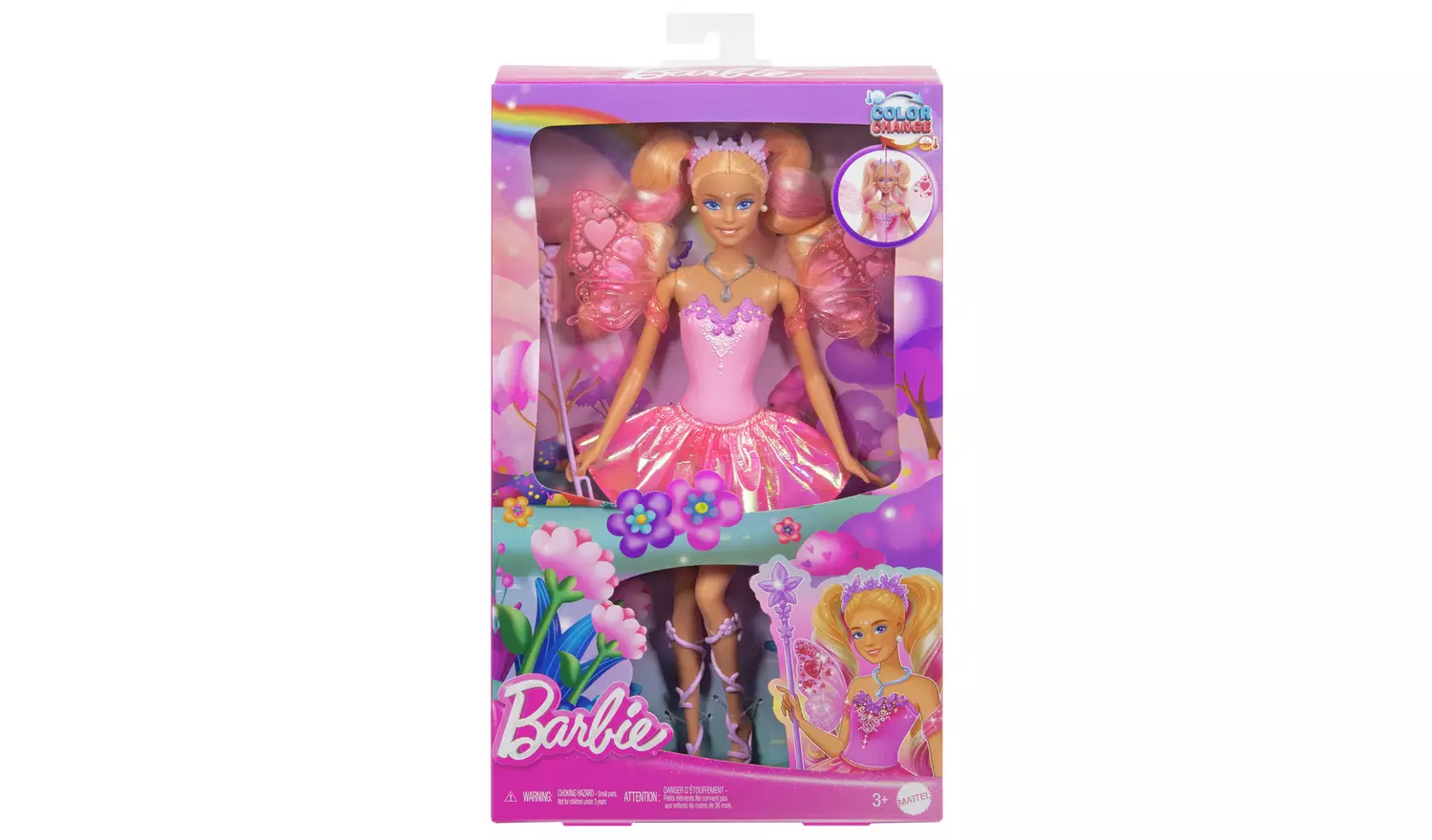 Barbie Fairy Doll with Toy Wand & Accessories - 32cm