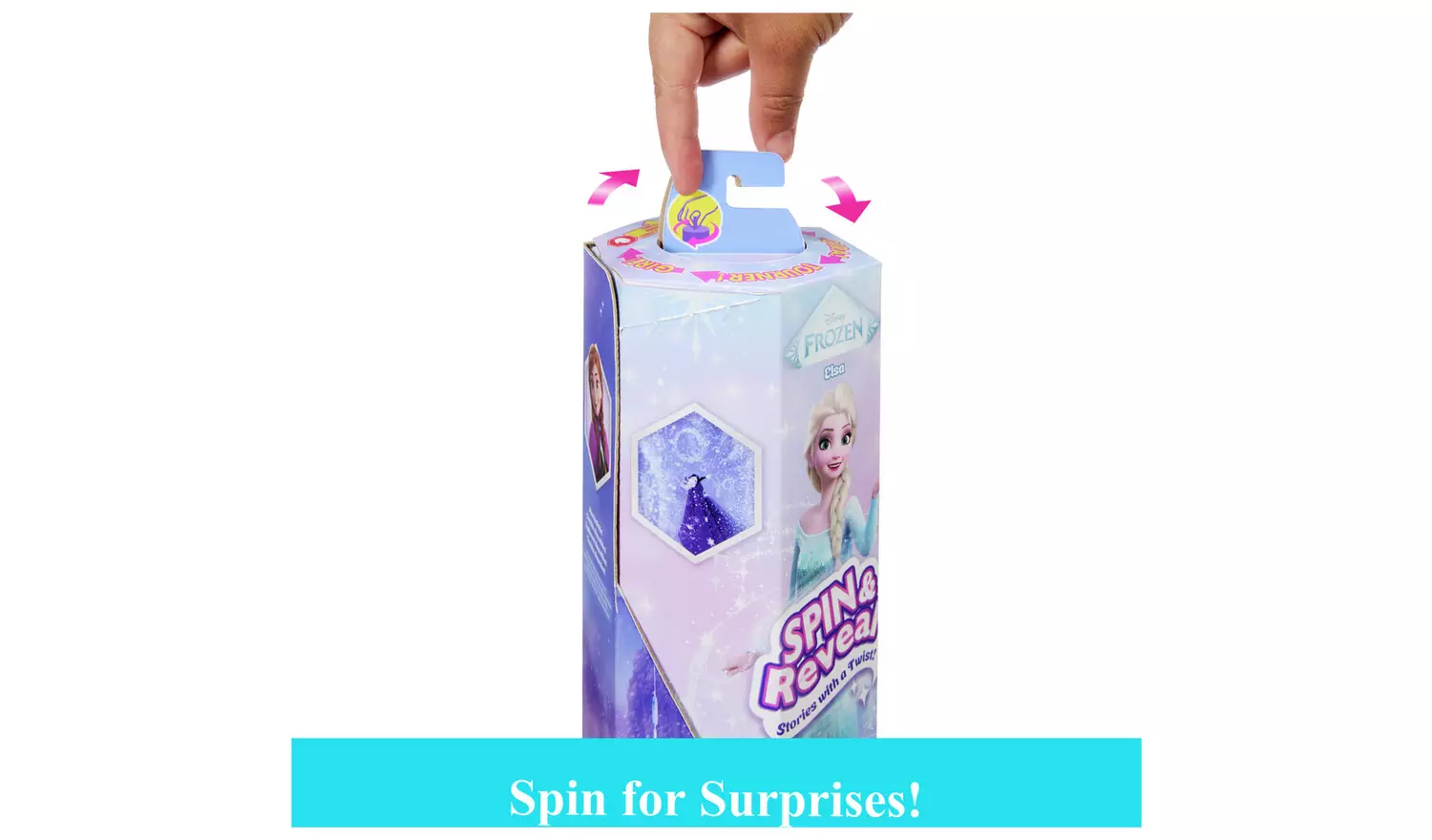 Disney Frozen Spin & Reveal Elsa Fashion Doll & Accessories