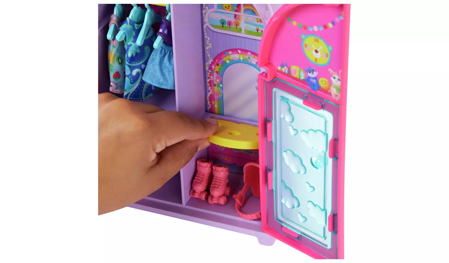 Barbie Chelsea Doll & Closet Playset, Clothes & Accessories