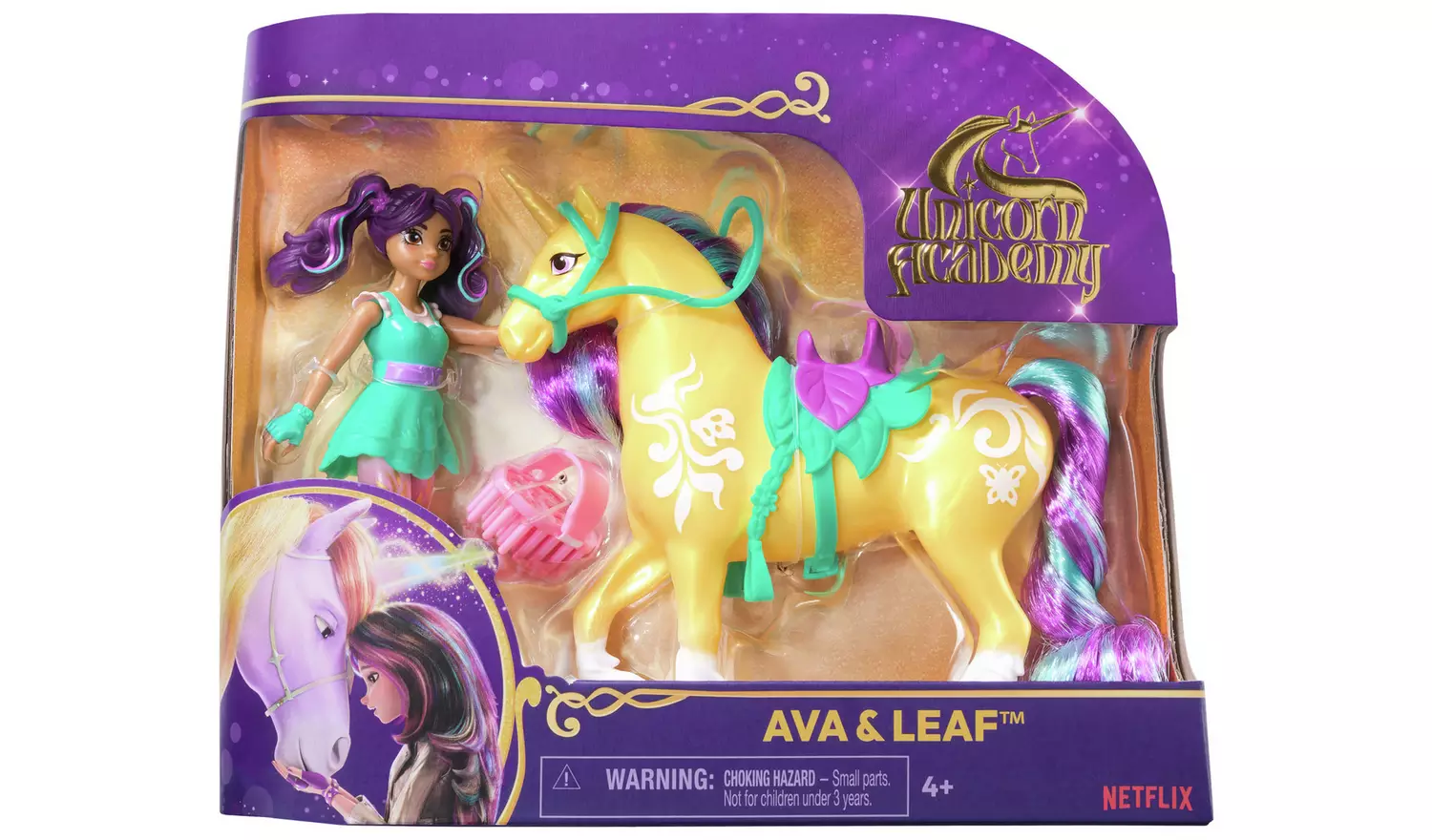 Unicorn Academy Ava and Leaf Small Doll Set