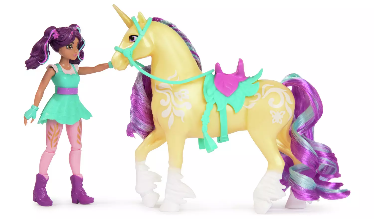 Unicorn Academy Ava and Leaf Small Doll Set