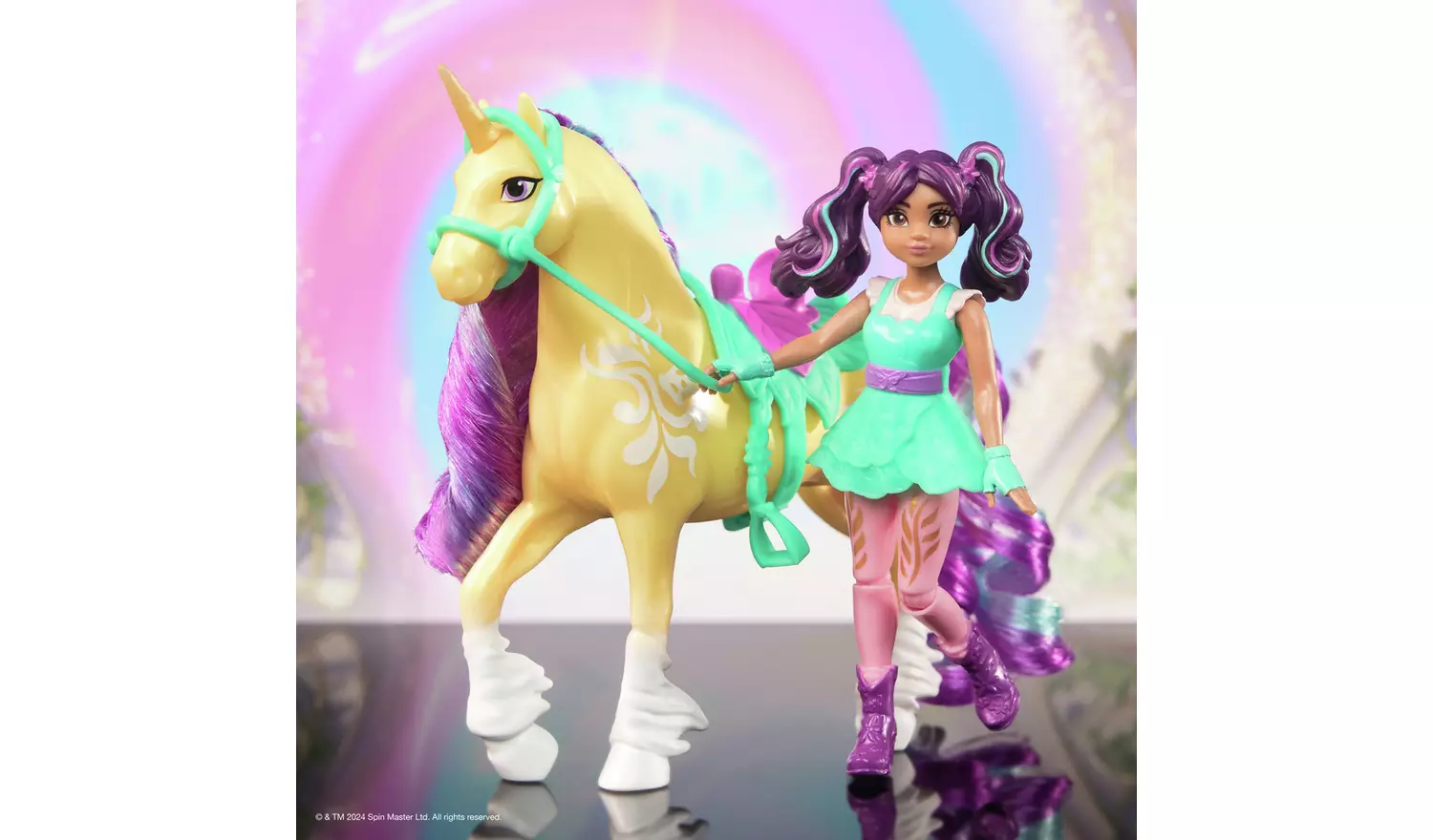 Unicorn Academy Ava and Leaf Small Doll Set