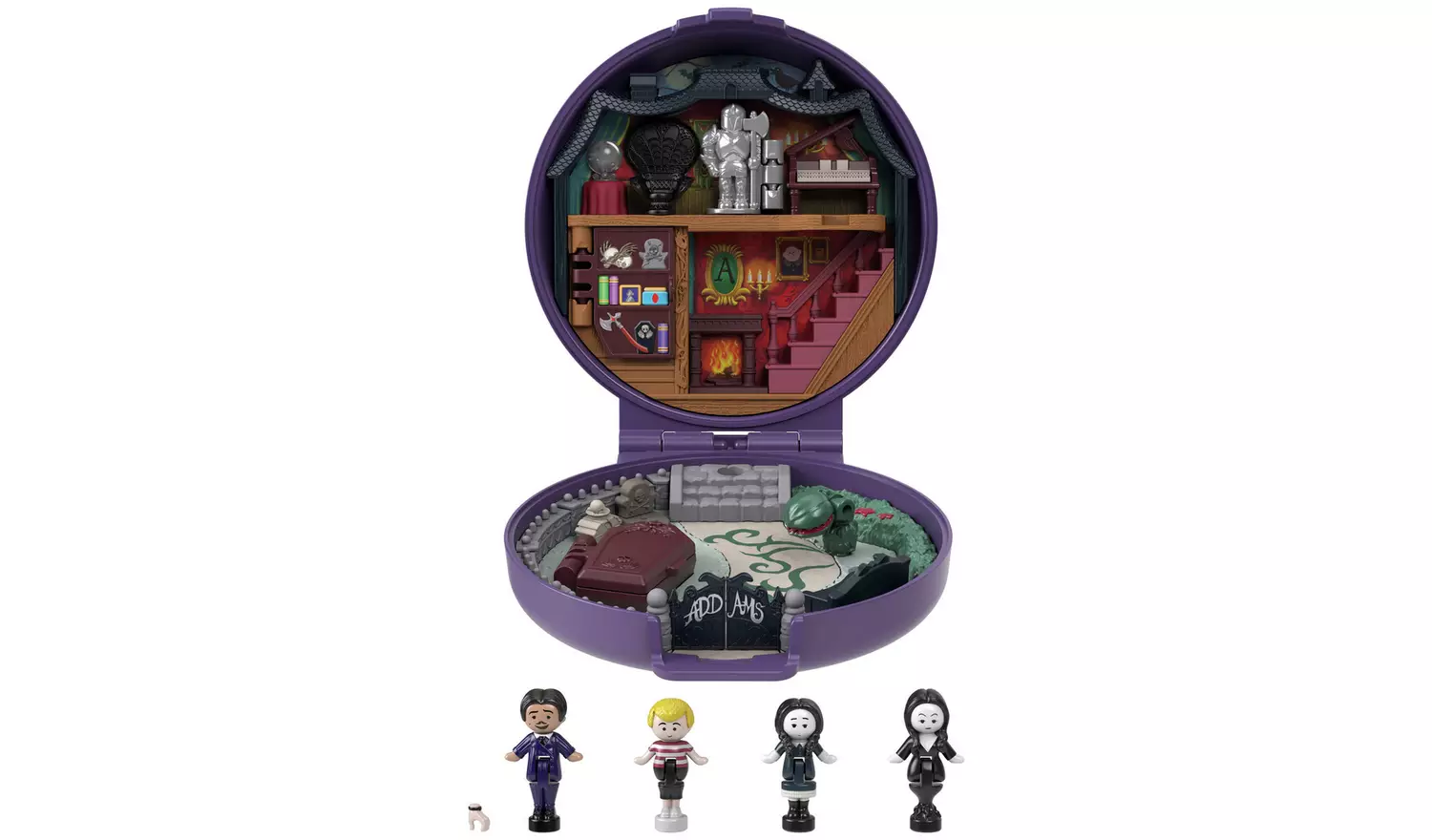 Polly Pocket Addams Family Compact Collector Dolls & Playset