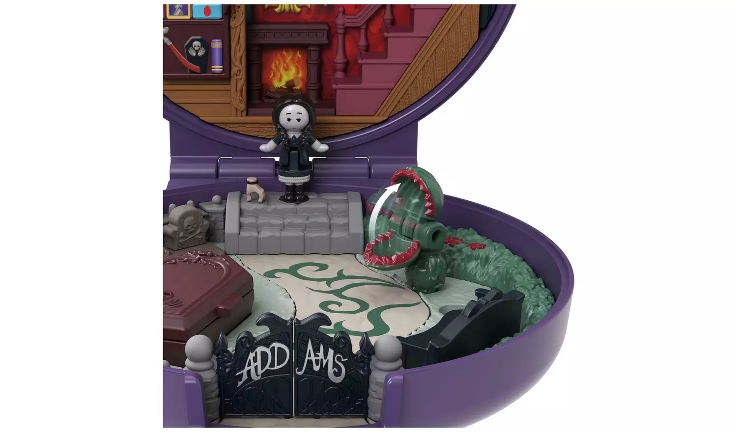 Polly Pocket Addams Family Compact Collector Dolls & Playset