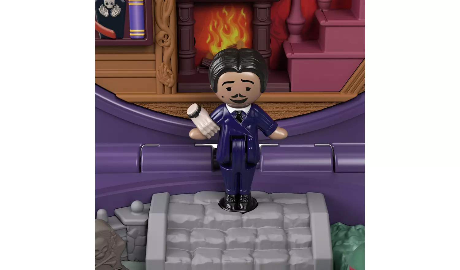 Polly Pocket Addams Family Compact Collector Dolls & Playset