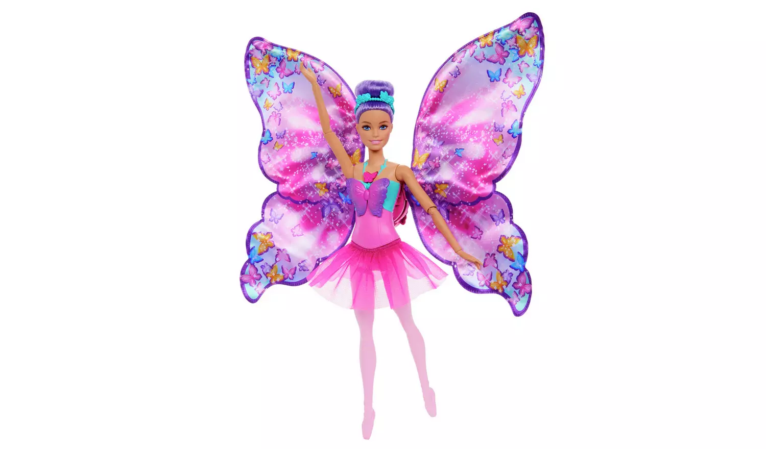 Barbie Dance and Flutter Doll with 2-in-1 Transformation