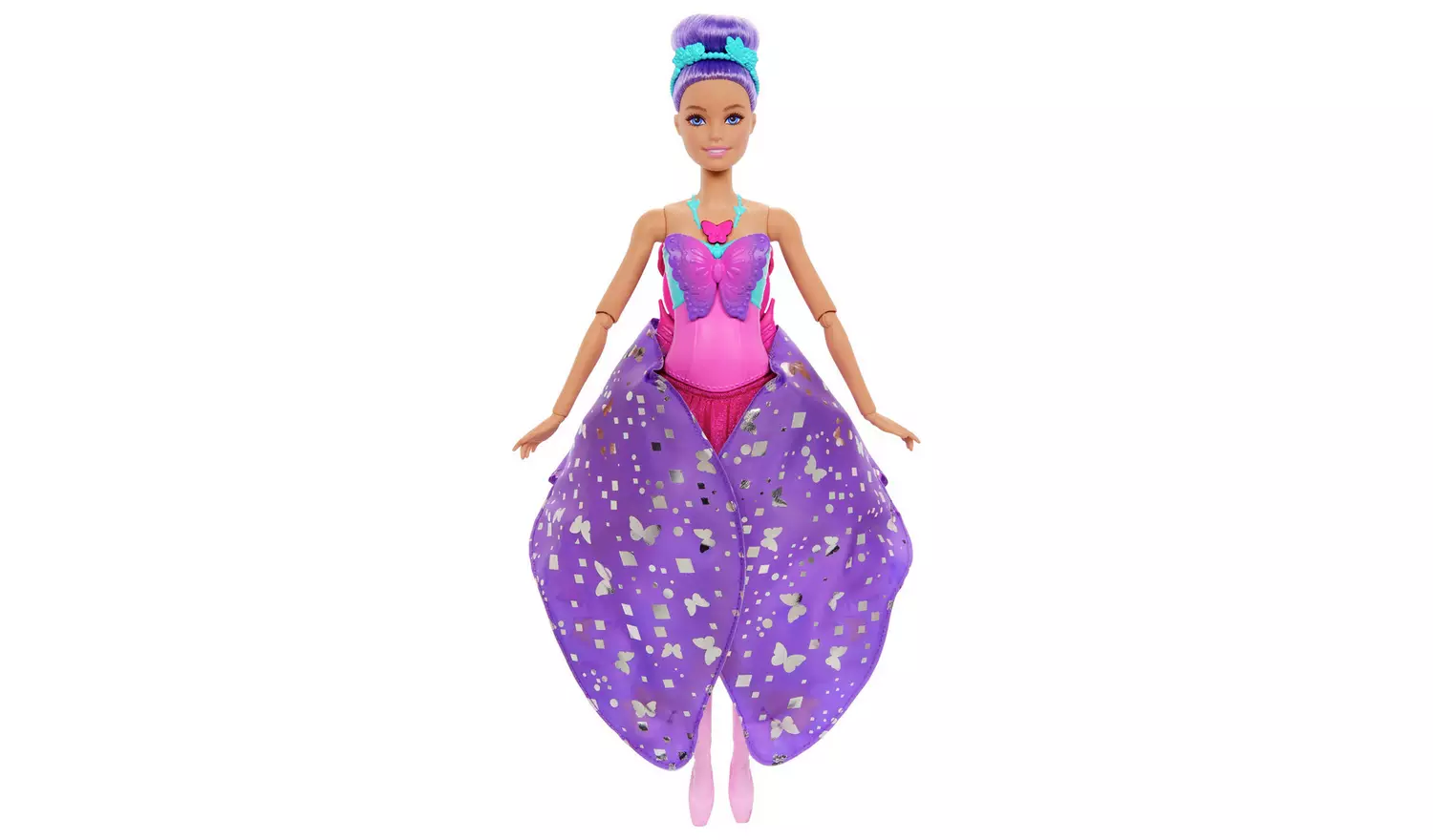 Barbie Dance and Flutter Doll with 2-in-1 Transformation