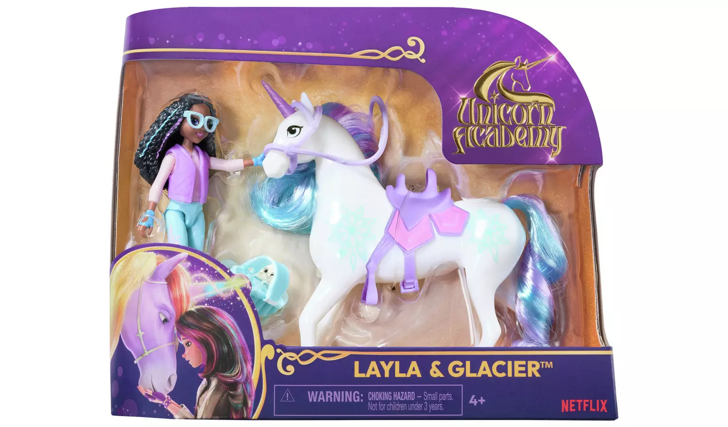 Unicorn Academy Layla andGlacier Small Doll