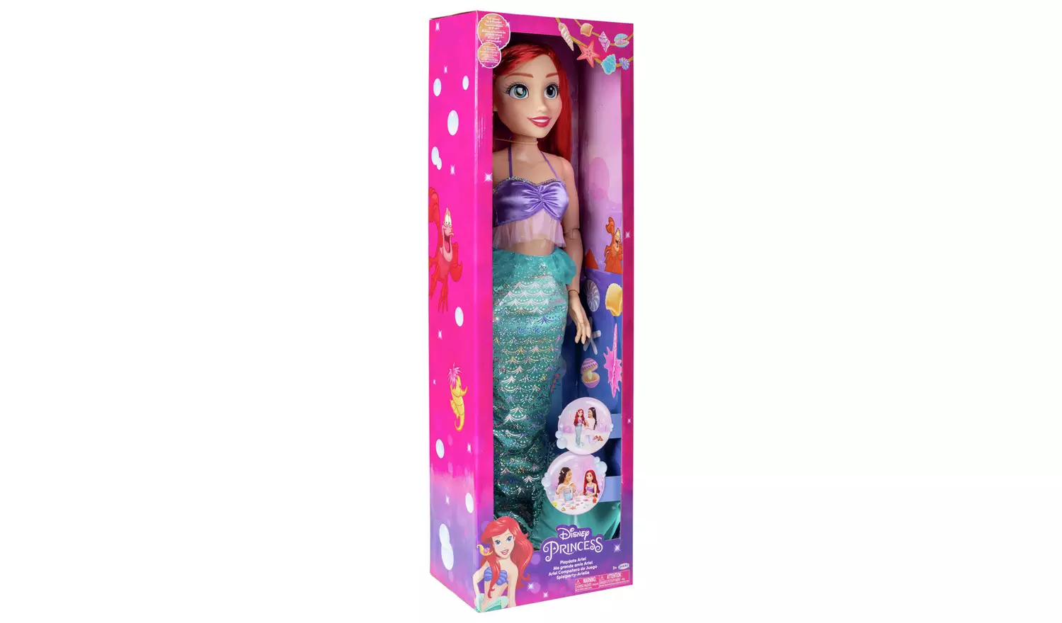 Disney Princess Ariel Doll Playdate-80cm