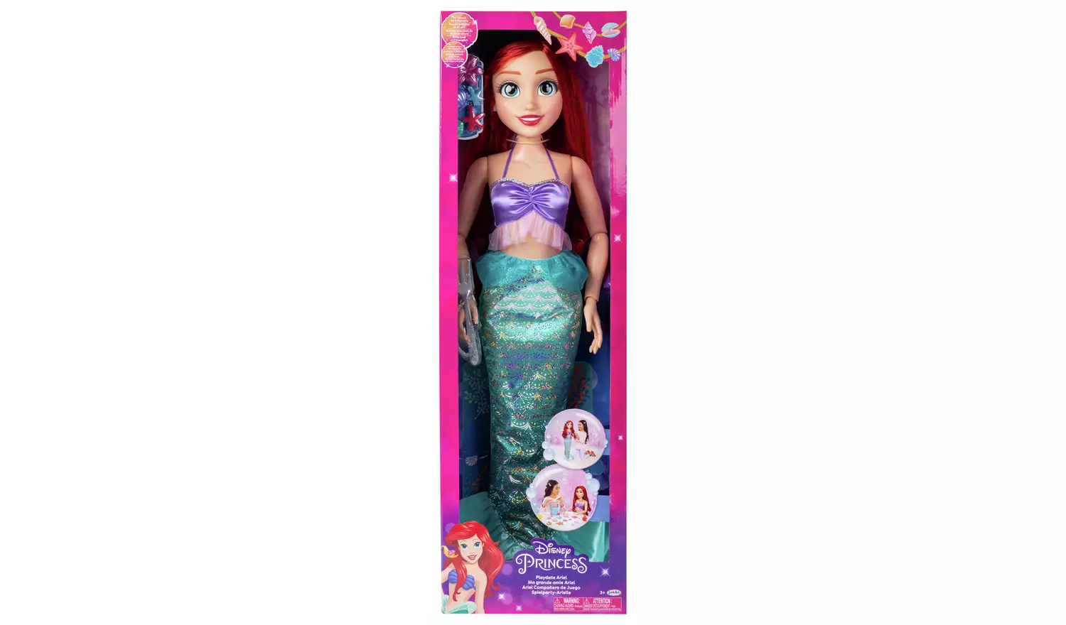 Disney Princess Ariel Doll Playdate-80cm