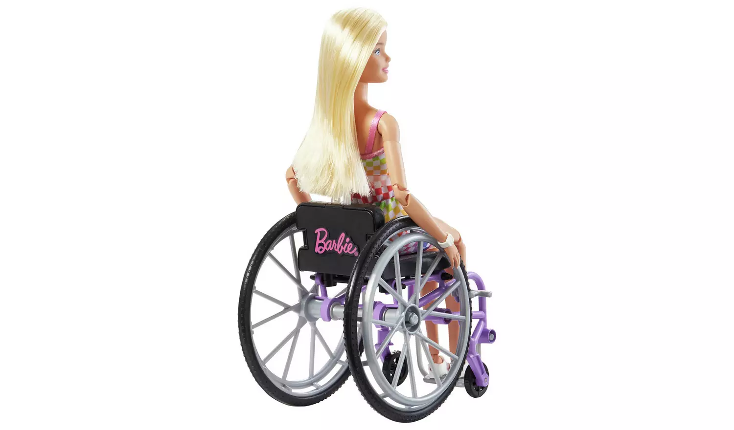 Barbie Fashionista Blonde Doll with Wheelchair & Ramp - 29cm