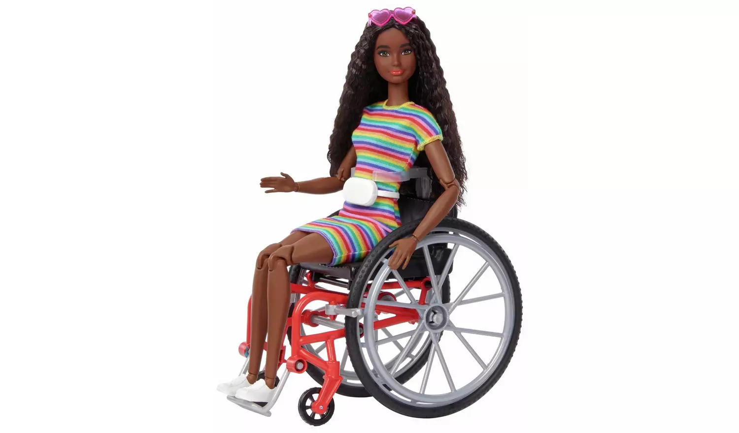 Barbie Fashionista Doll with Wheelchair and Ramp - 29cm