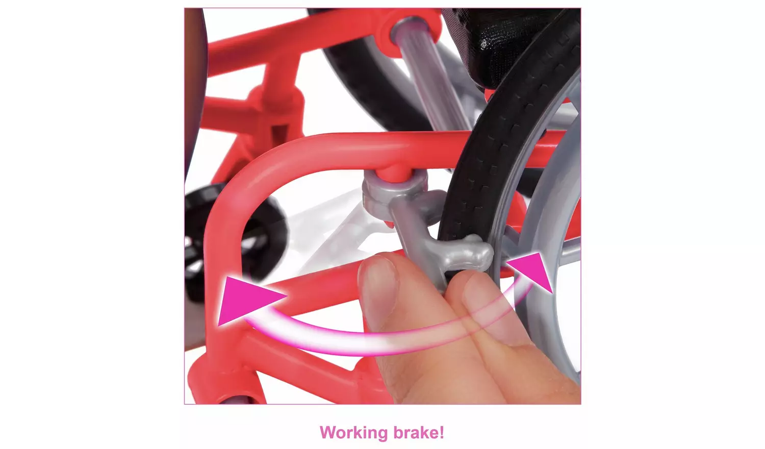 Barbie Fashionista Doll with Wheelchair and Ramp - 29cm