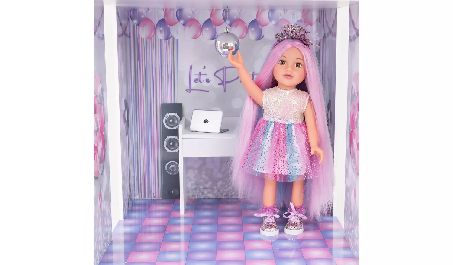 DesignaFriend Connies Friend Happy Birthday Doll-18inch/46cm