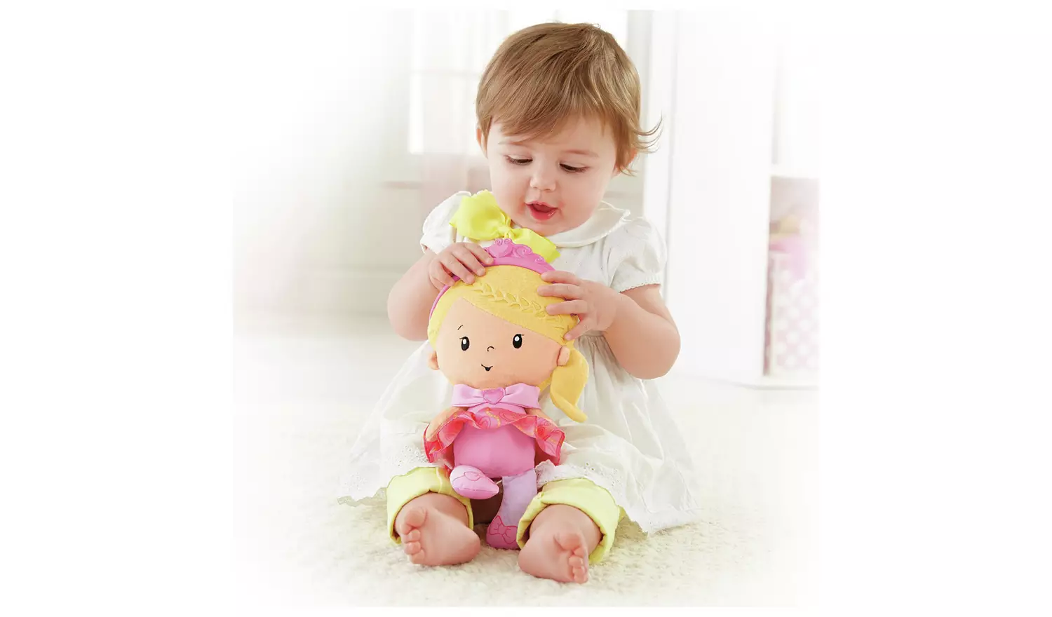 Fisher-Price Princess Musical Stroller and Doll Playset