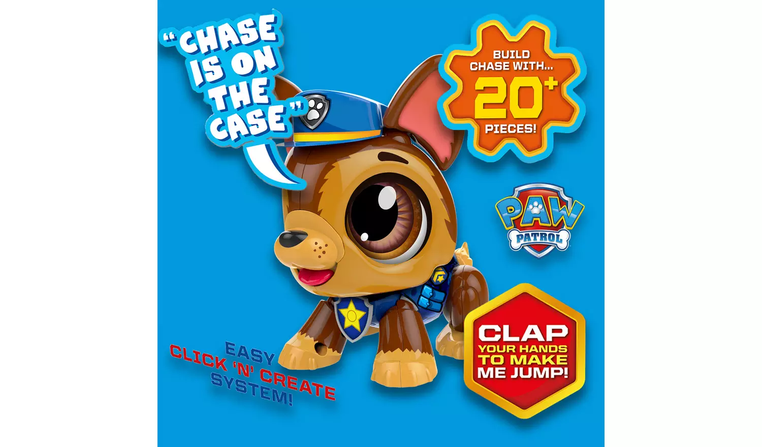 Build A Bot Paw Patrol Chase STEM Learning Toy