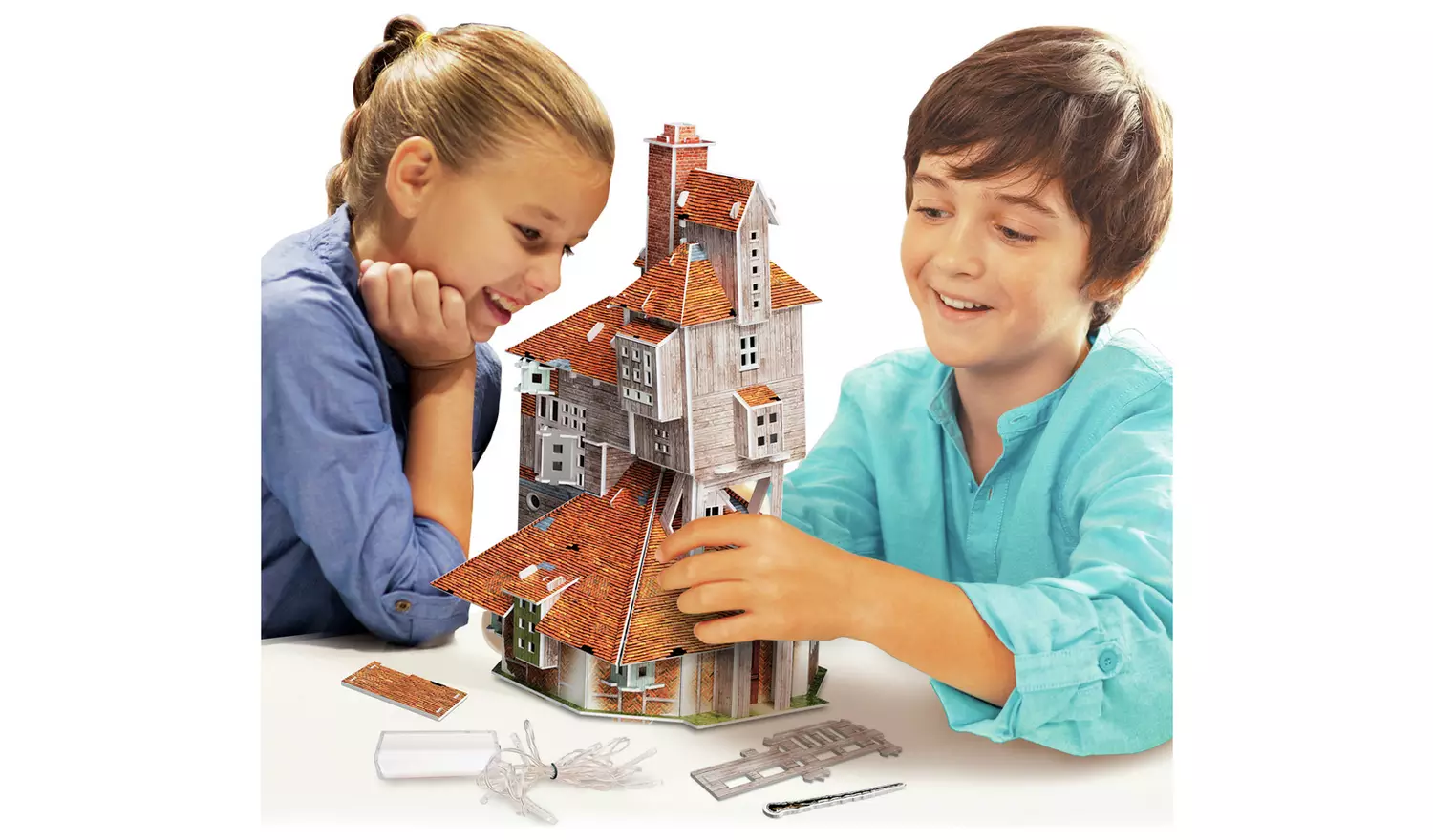 Harry Potter Make Your Own Light Up Weasley Burrow