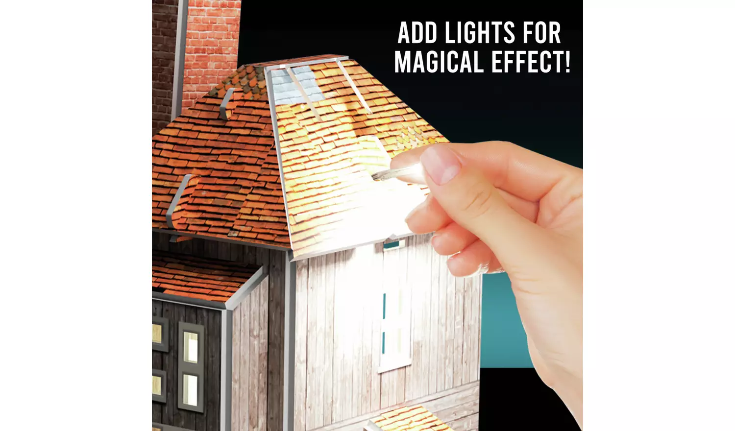 Harry Potter Make Your Own Light Up Weasley Burrow