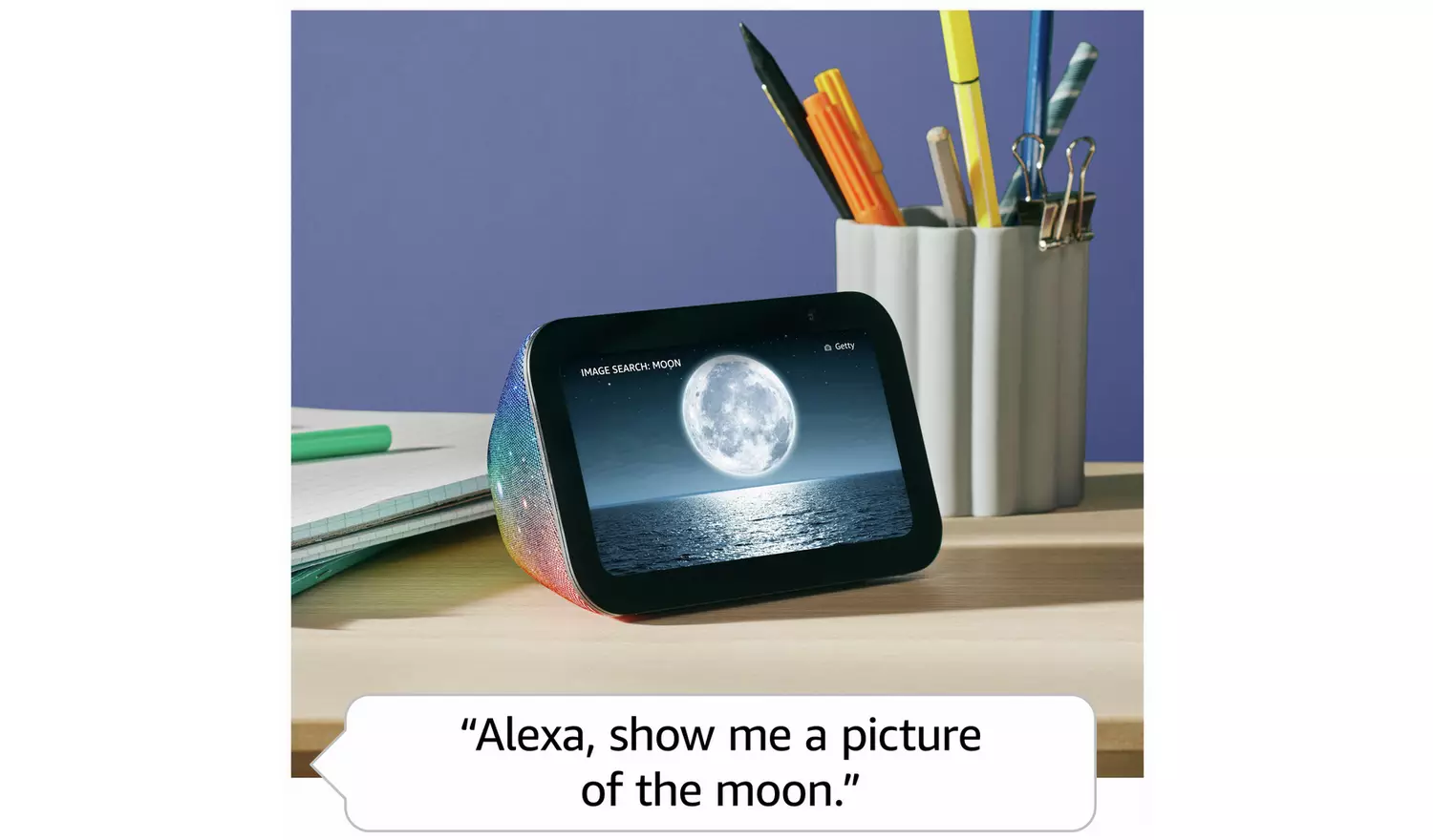 Amazon Echo Show 5 (3rd Gen) Kids Smart Speaker - Galaxy