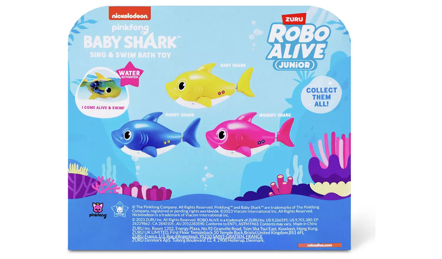 Zuru Alive Junior Robo Baby Shark-Blue