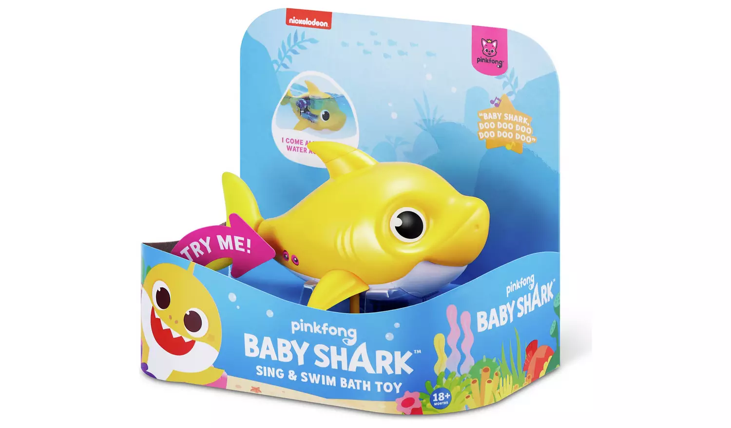 Zuru Alive Robotic Baby Shark-Yellow
