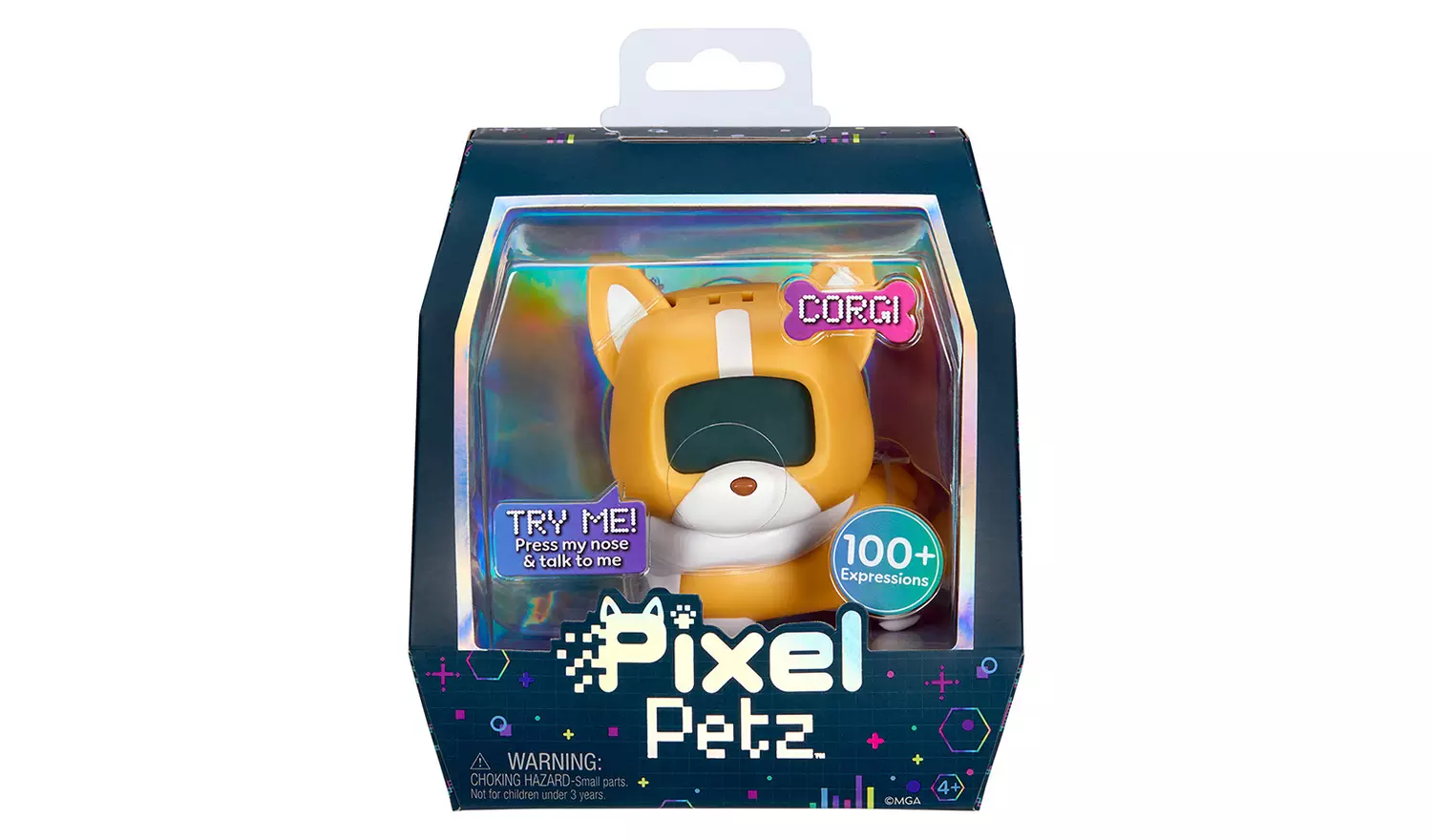 Pixel Petz Interactive Digital Pet – Corgi