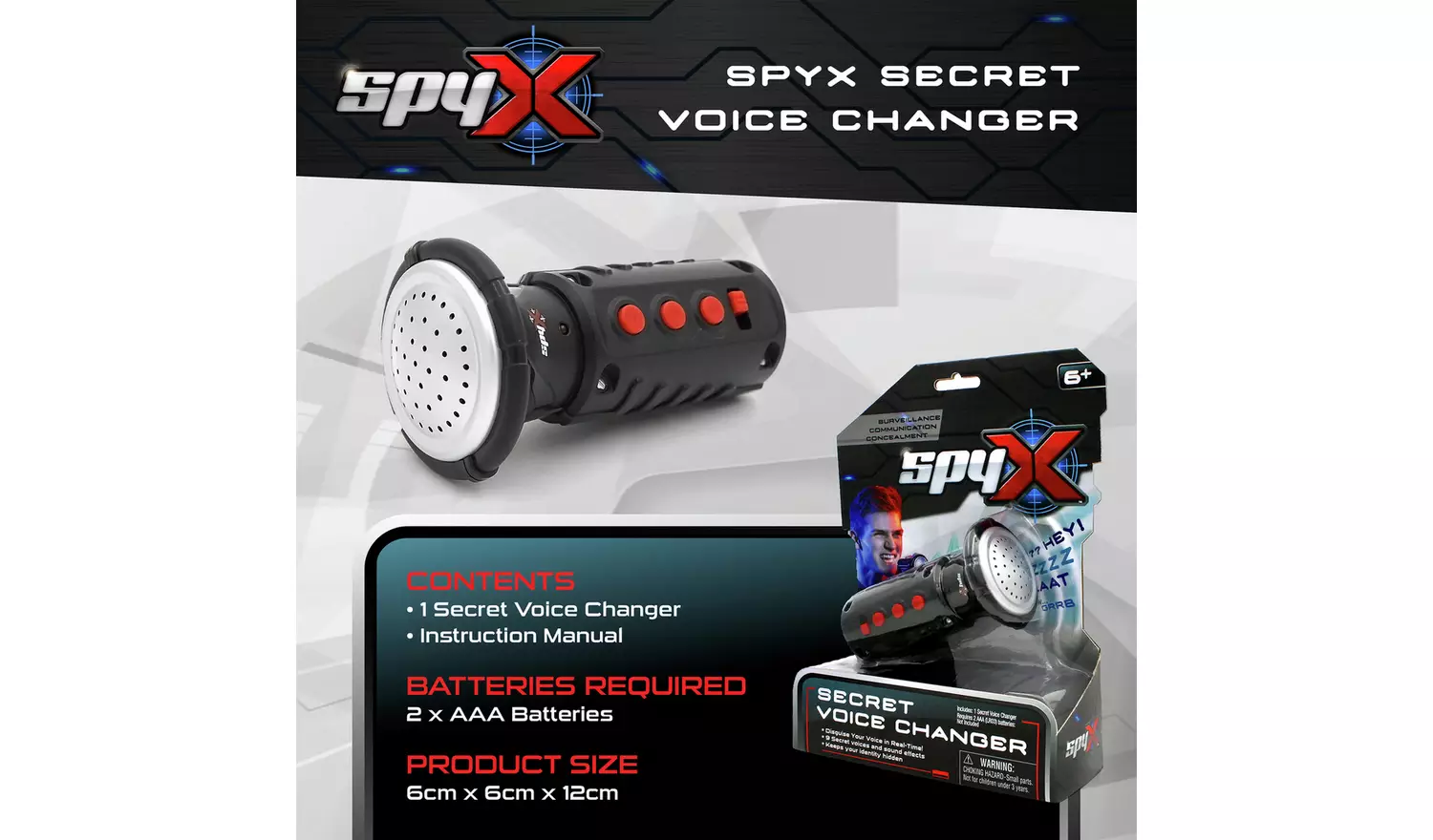 Spy X Secret Voice Changer