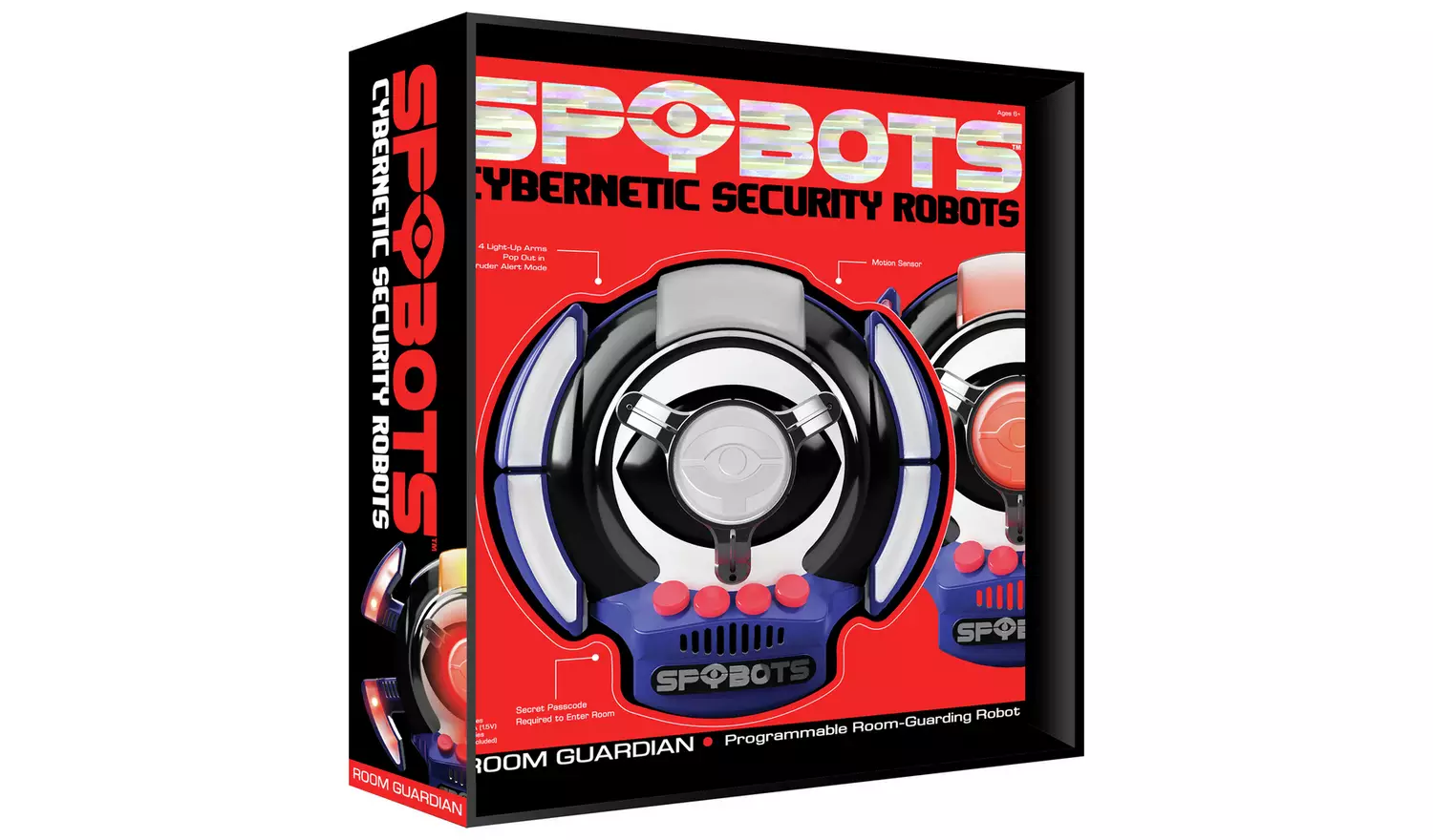 Spybots Room Guard Security Robots
