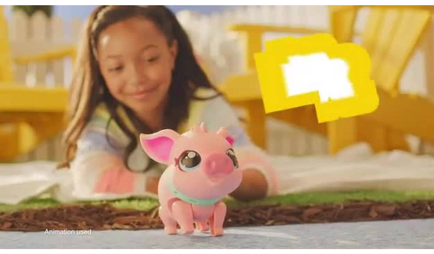 Little Live Pets My Pet Piggly Pig Walking Pig