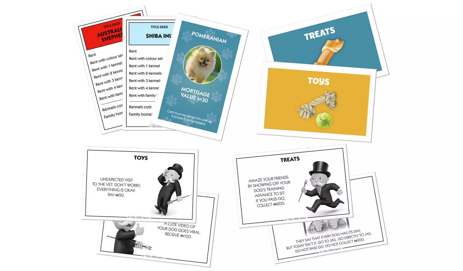 Dogs Monopoly Board Game