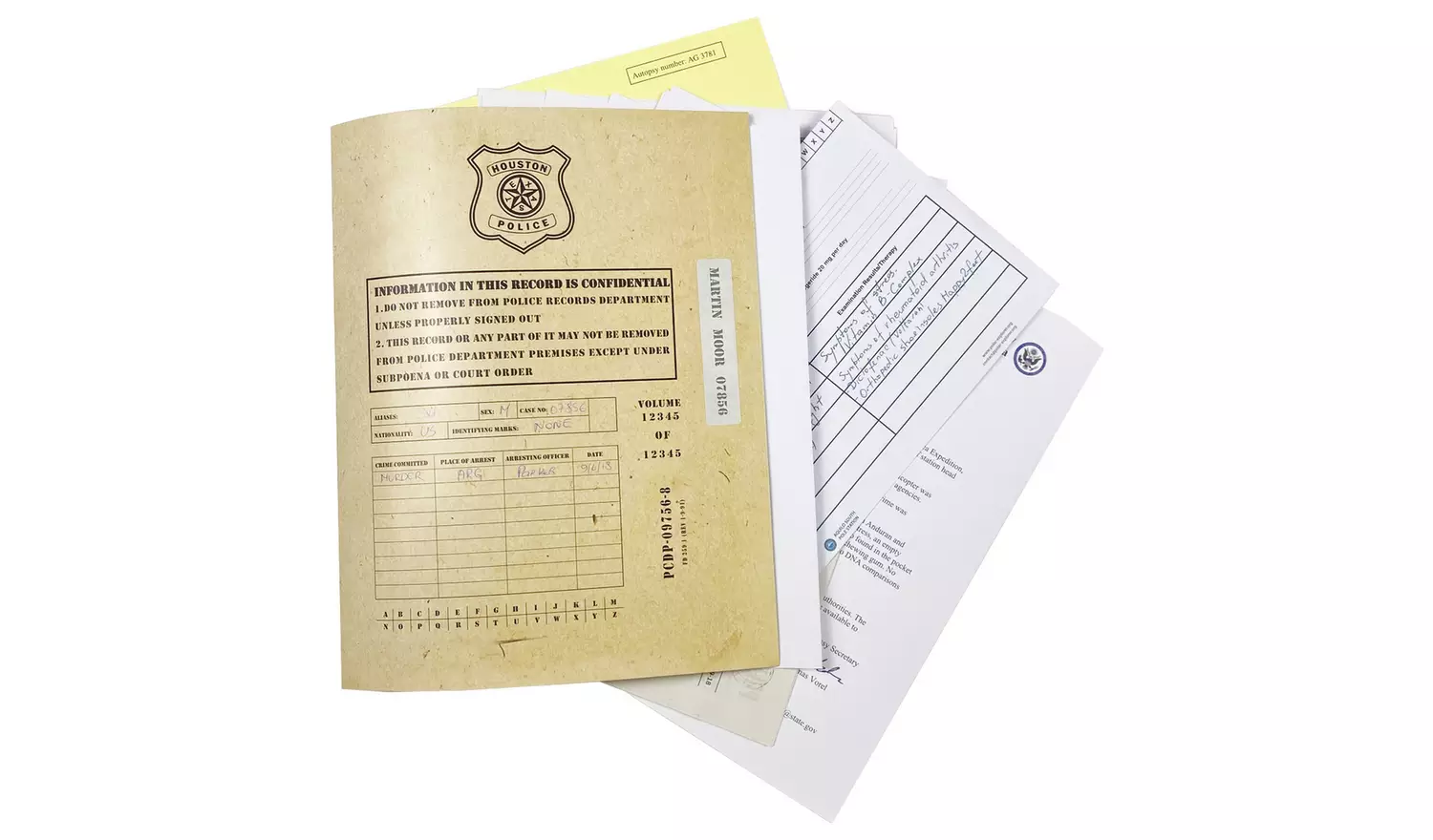 Murder Mystery Party Cold Case File: Death in Antarctica