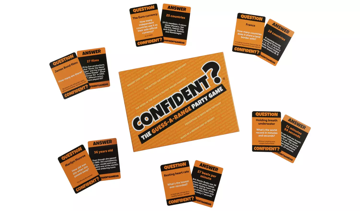 Confident? Family Party Board Game