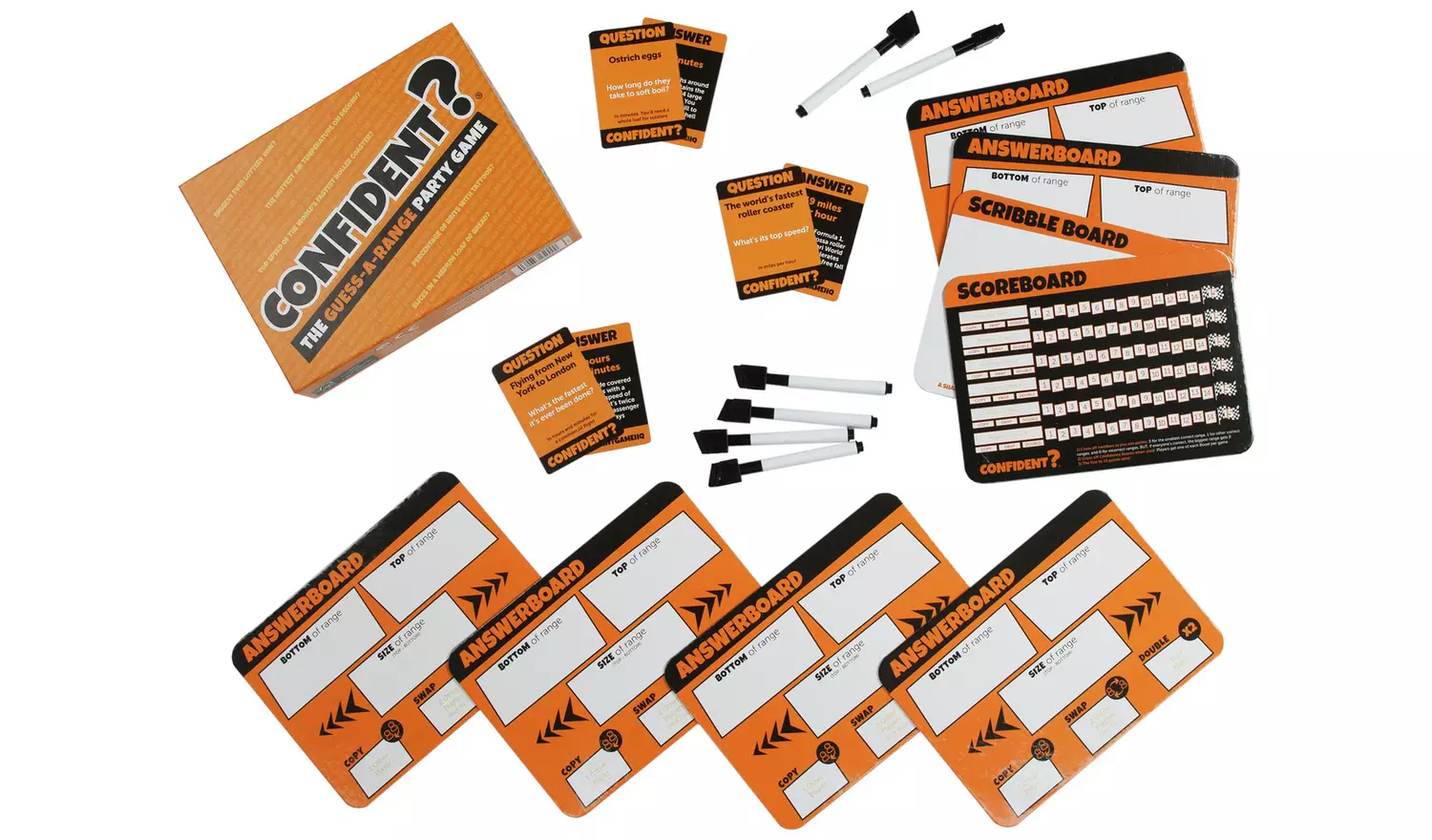 Confident? Family Party Board Game