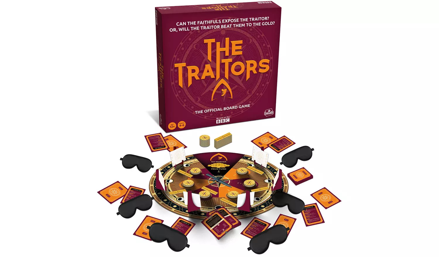 Goliath Games The Traitors Official Board Game