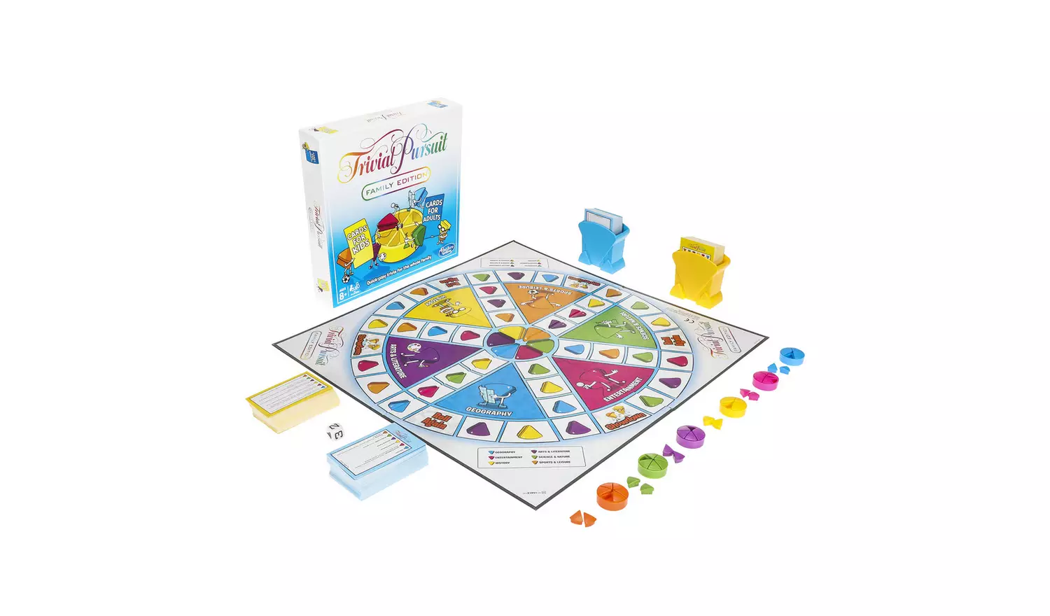 Trivial Pursuit Family Edition Board Game from Hasbro Gaming