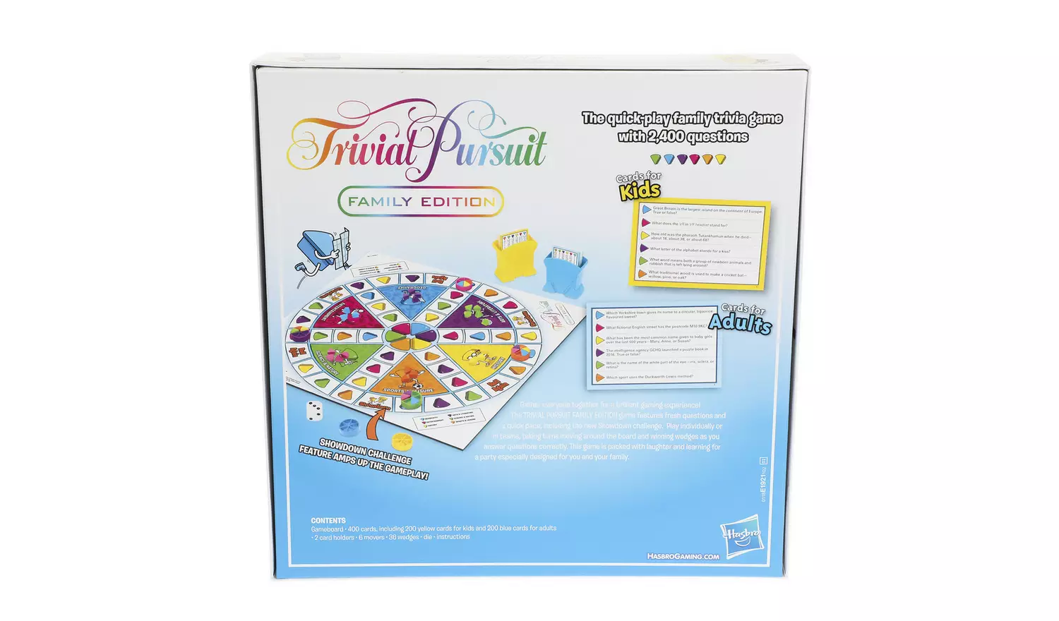 Trivial Pursuit Family Edition Board Game from Hasbro Gaming