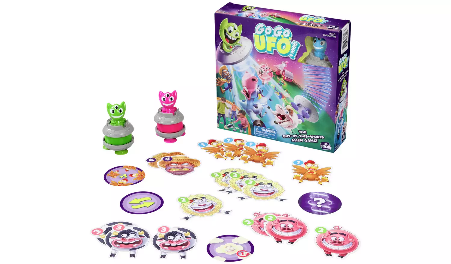 Goliath Games Go Go UFO Adventure Game