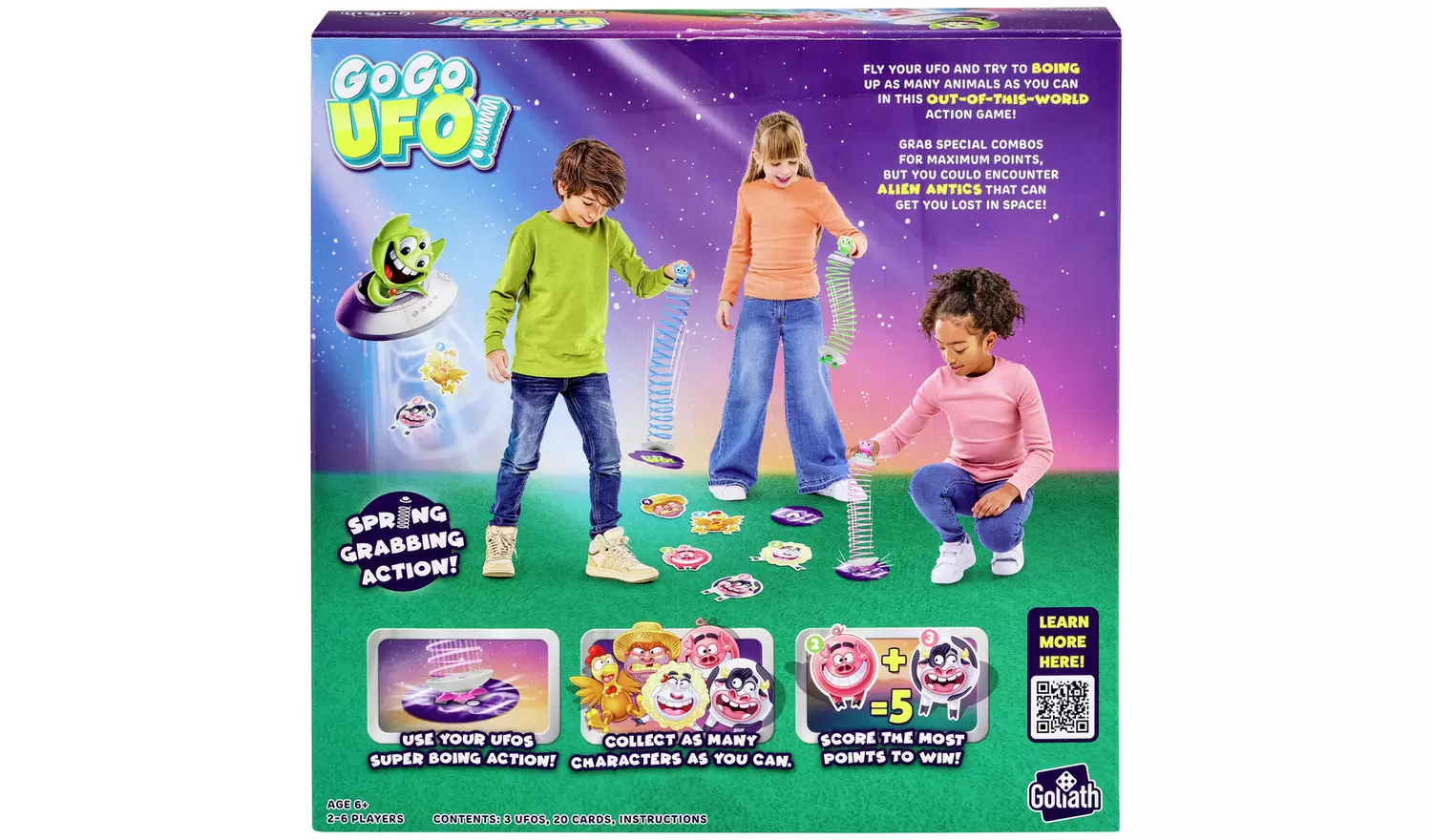 Goliath Games Go Go UFO Adventure Game