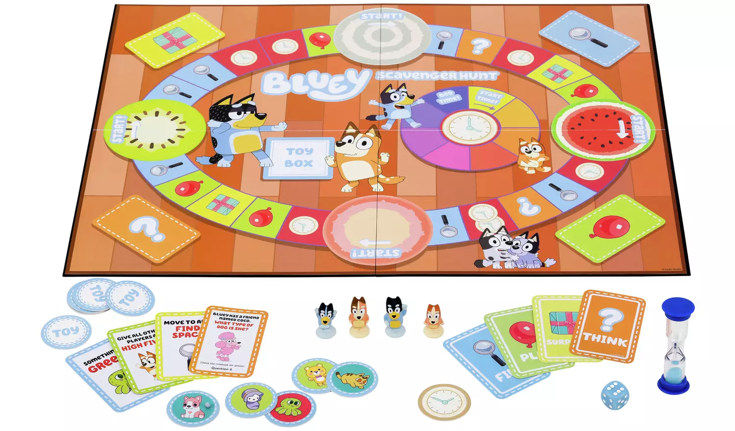 Bluey Scavenger Hunt Game