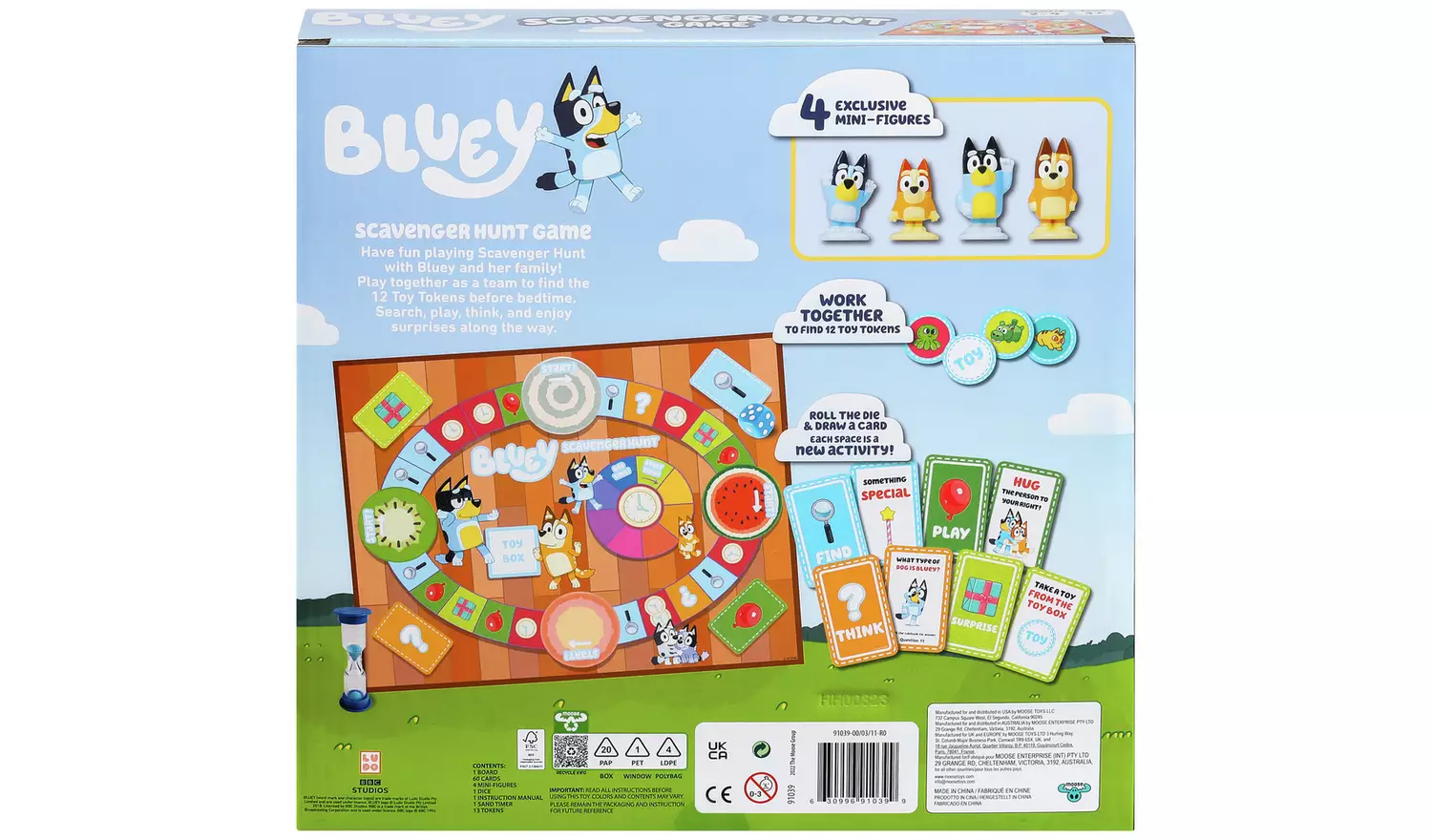 Bluey Scavenger Hunt Game