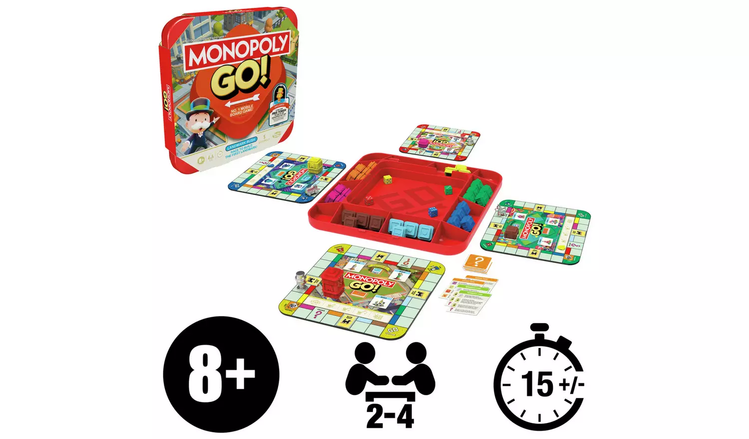 Monopoly GO! Board Game from Hasbro Gaming