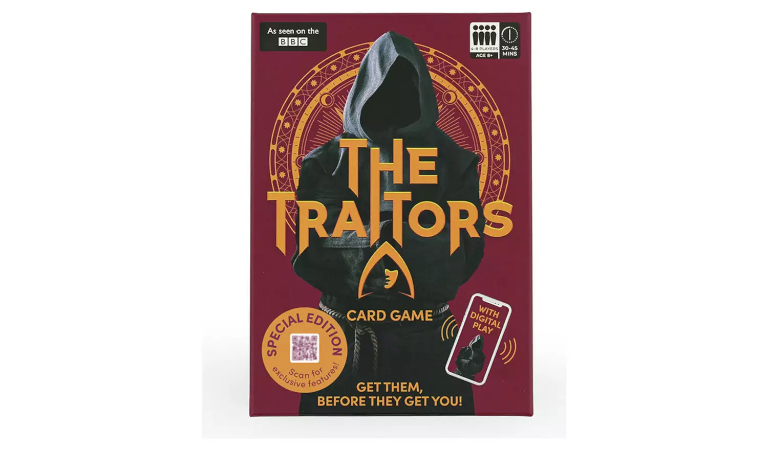 Professor Puzzle Ginger Fox The Traitors Card Game