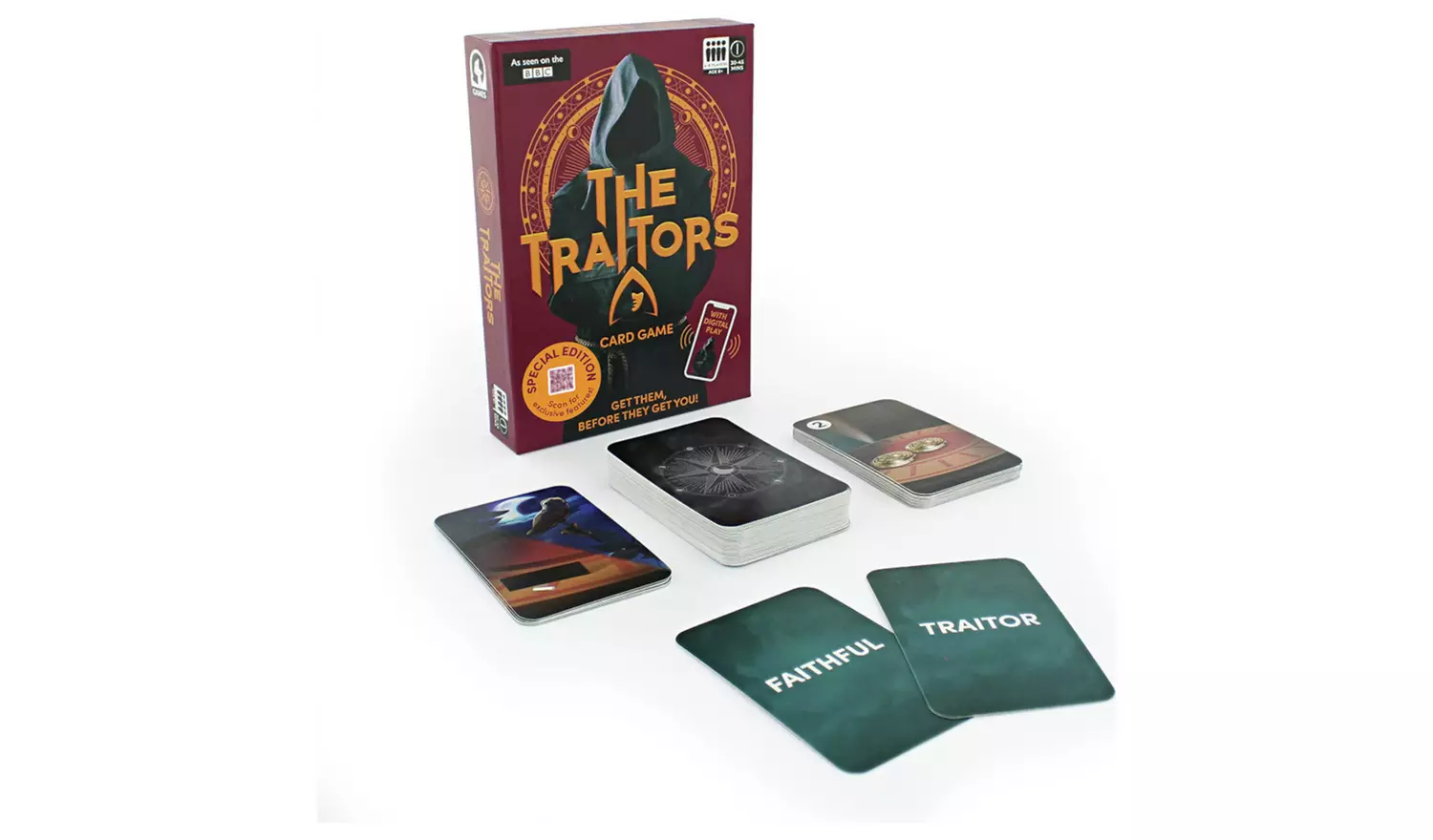 Professor Puzzle Ginger Fox The Traitors Card Game