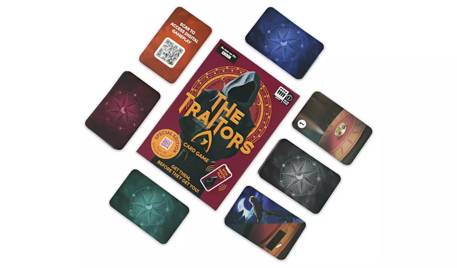 Professor Puzzle Ginger Fox The Traitors Card Game