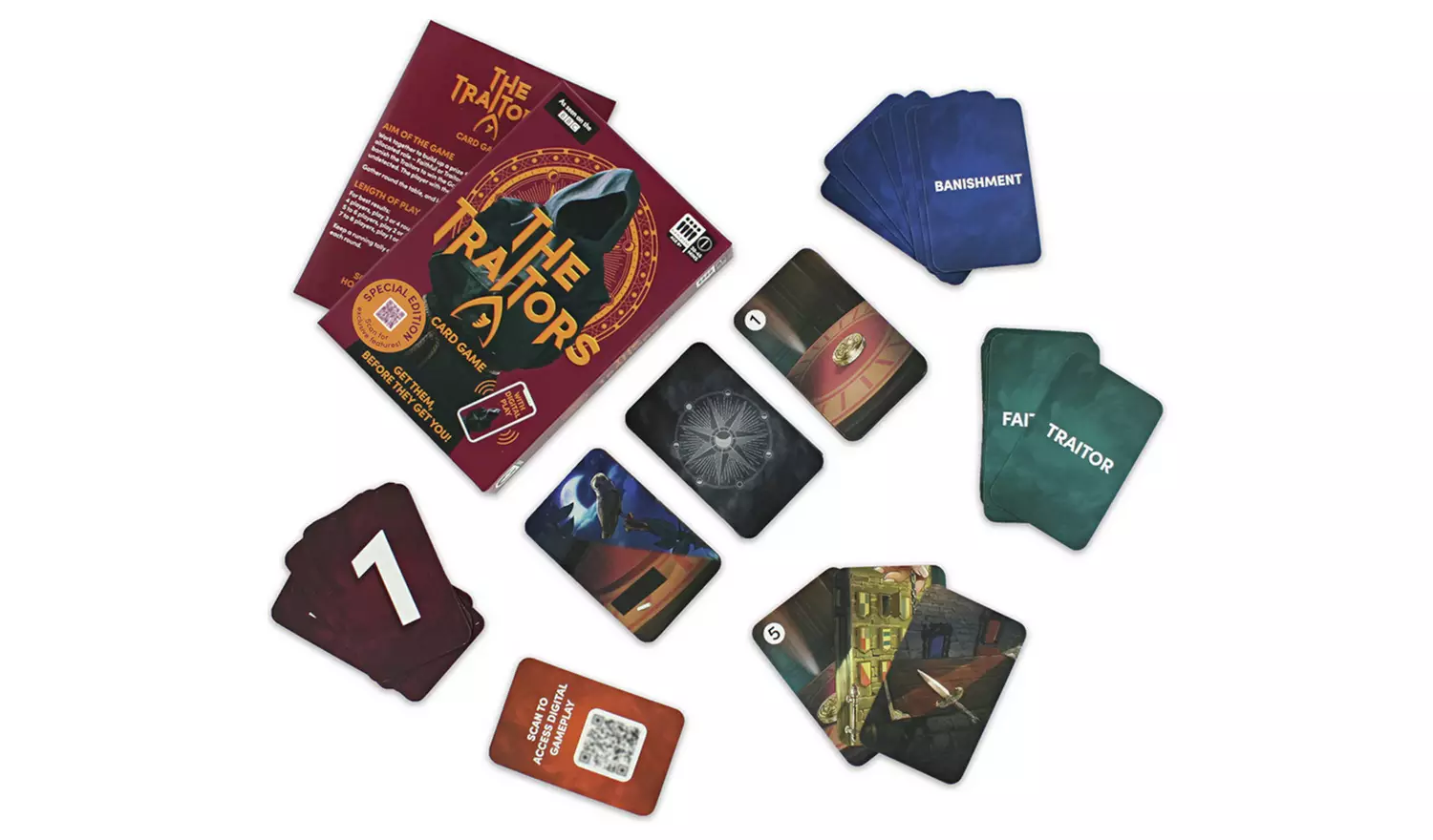 Professor Puzzle Ginger Fox The Traitors Card Game