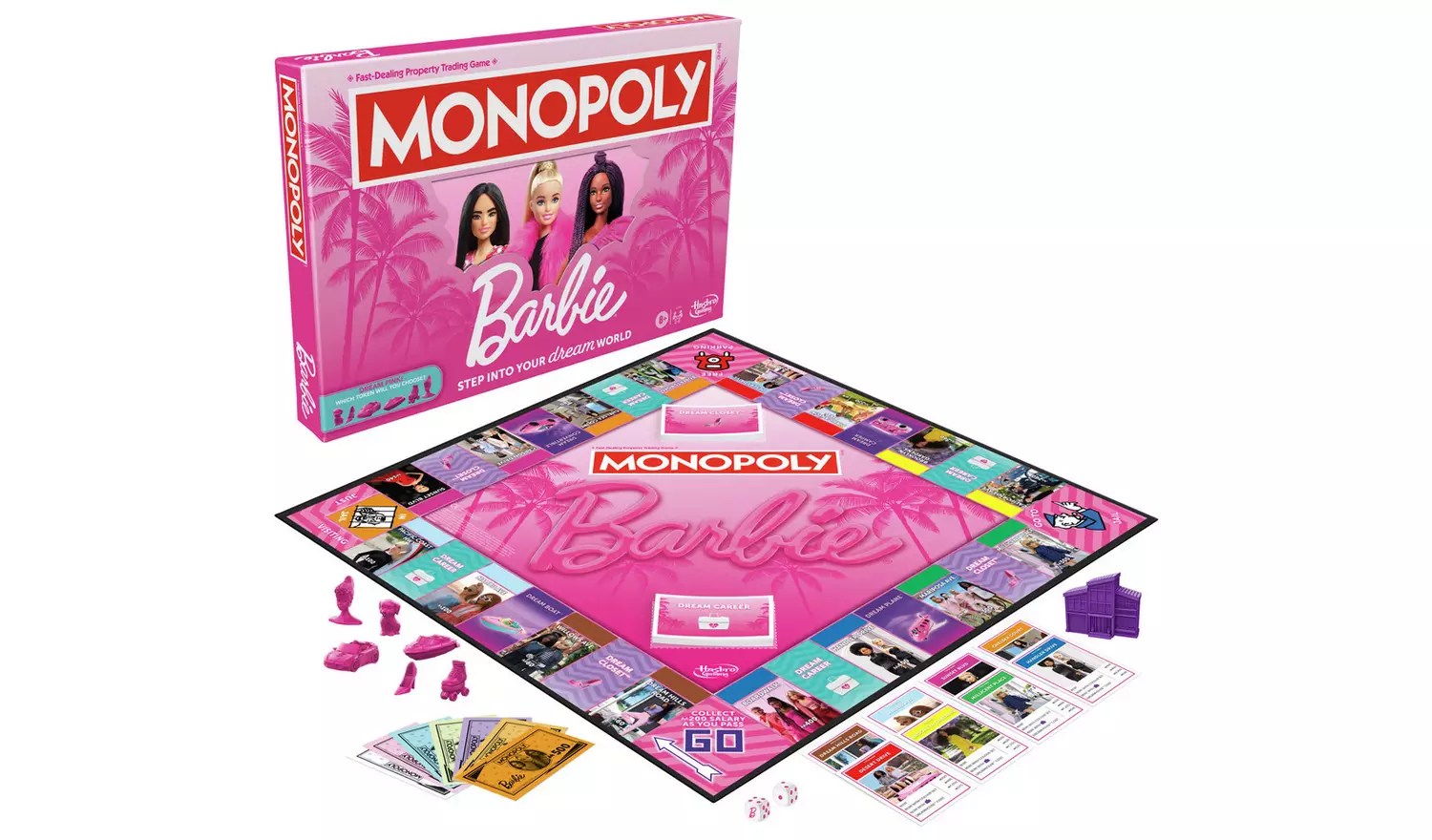 Monopoly Barbie Board Game from Hasbro Gaming