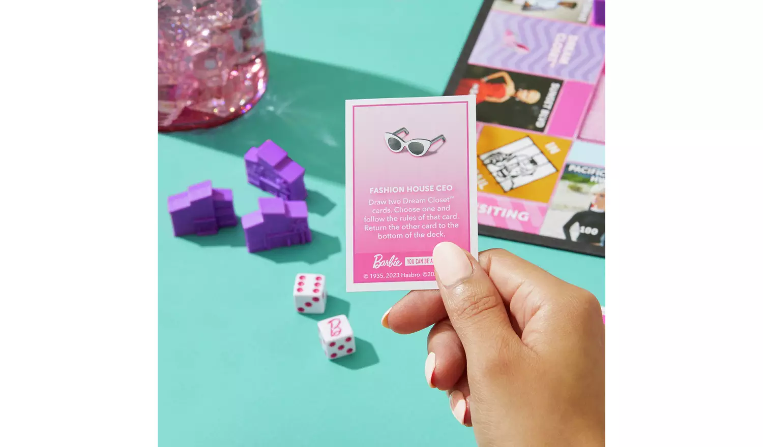 Monopoly Barbie Board Game from Hasbro Gaming