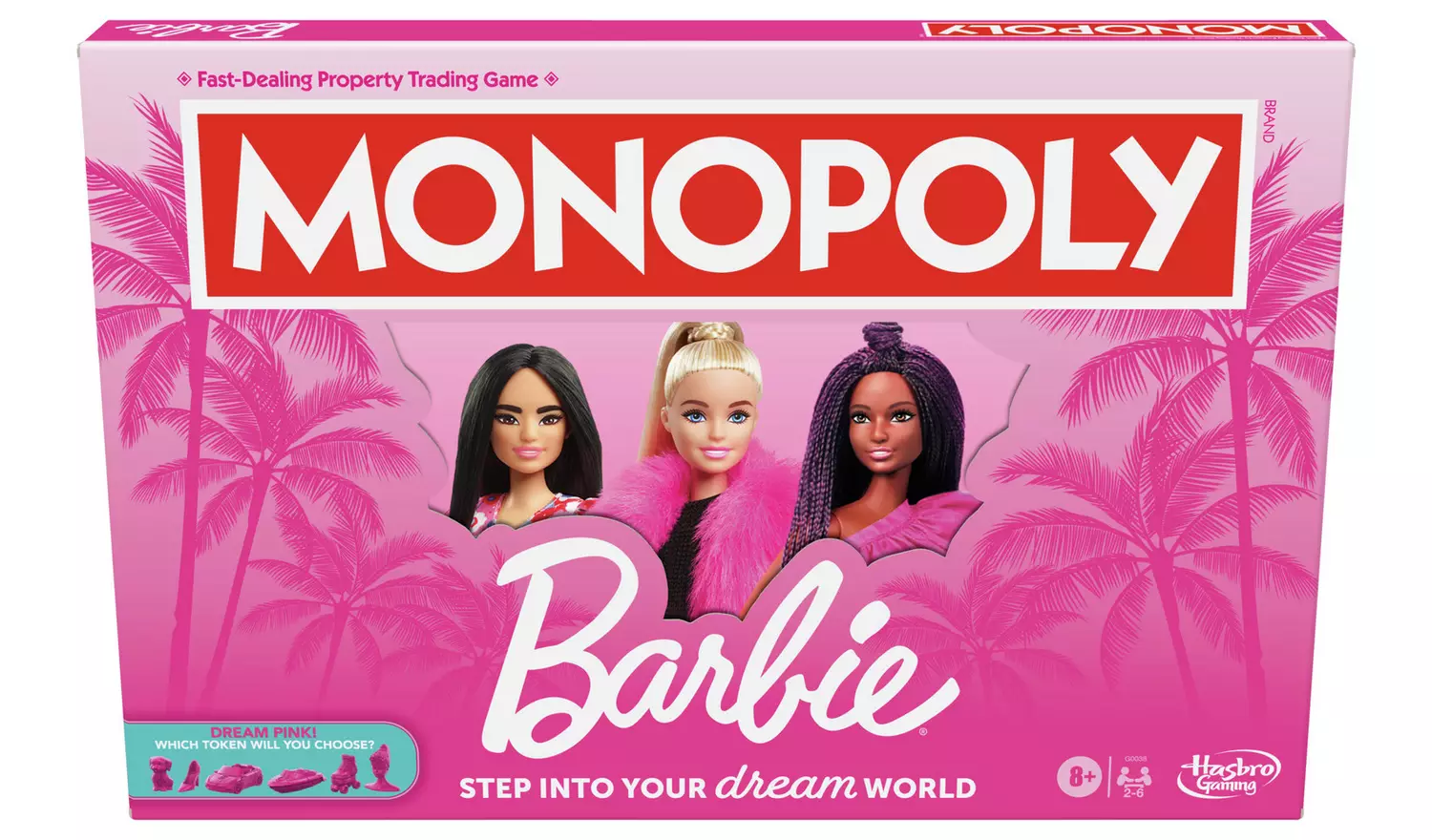 Monopoly Barbie Board Game from Hasbro Gaming