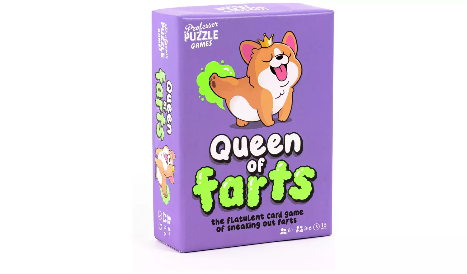 Professor Puzzle Queen Of Farts Card Game