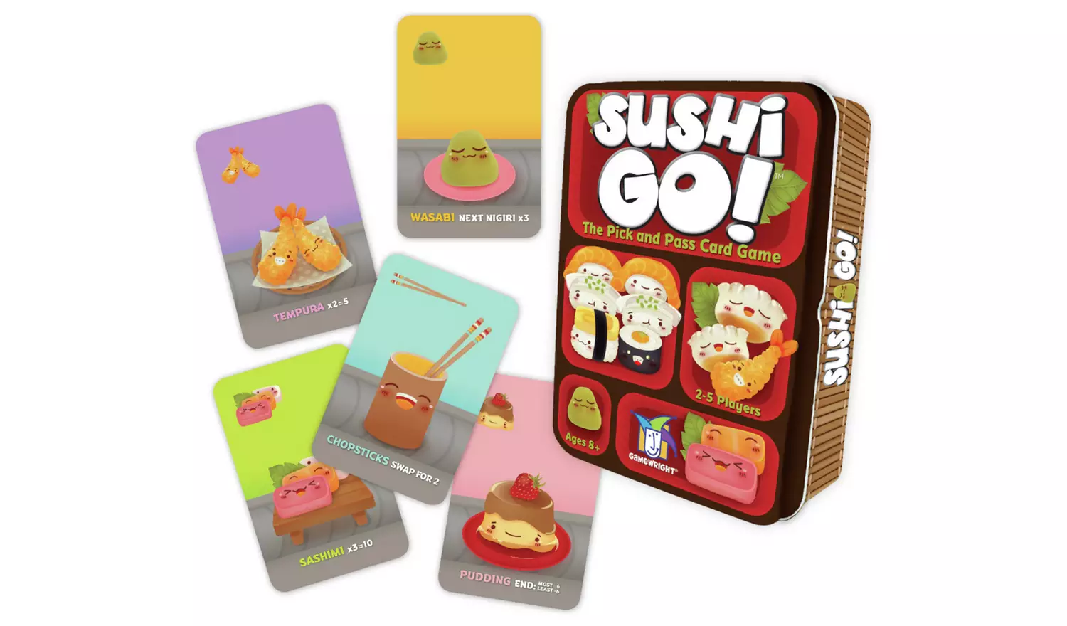 Coiled Spring Games Sushi Go Games